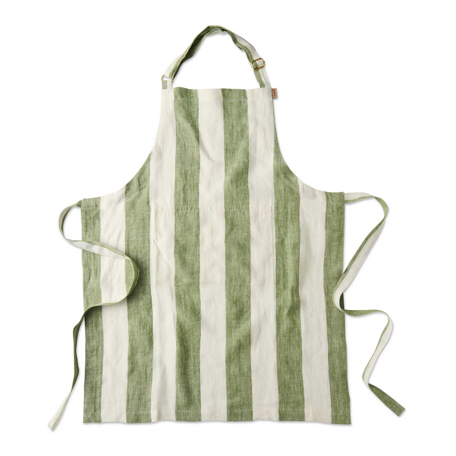 Kip&Co Moss Stripe Apron